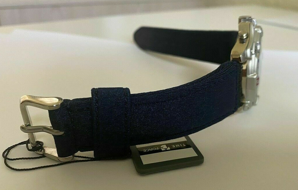 Unisex Time Force 9001 Surf Italian Design CHRONOGRAPH  Watch GRAY DIAL RARE NEW