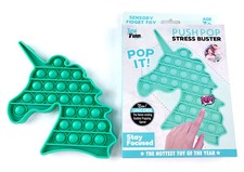 Push Pop Bubble Unicorn Shapes Bubble Toy Sensory For Fun and Stress Relief New