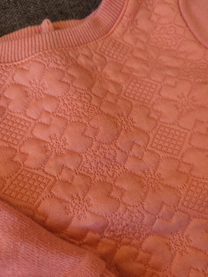 Baby Girls jumper bundle 36 months blue pink handmade Knitted eBay