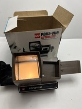 GAF Pana-Vue Automatic Lighted 2x2 Slide Viewer Vintage Battery Operated.