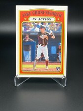 Jake Cronenworth RC 2021 Topps Heritage In Action San Diego Padres #20.