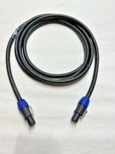 GENERICO Speakon Male to Male Cable 4 Pole NL4 Audio Cable