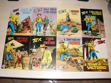 LOTTO DI 8 TEX ORIGINALI PRIMA EDIZIONE N°156-170-171-173-174-186-188-192 OTTIMI
