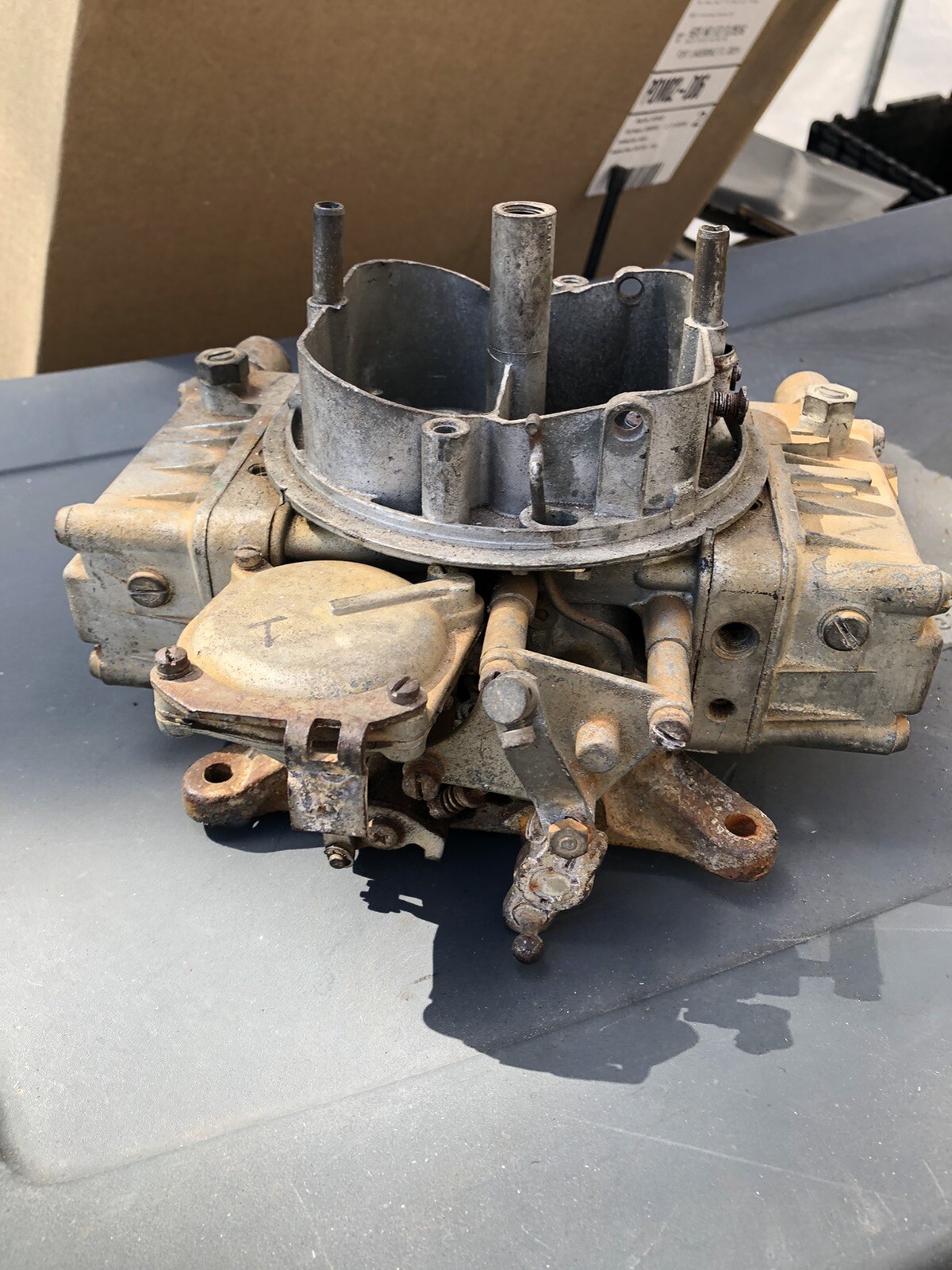 USED HOLLEY FOUR BARREL CARBURETOR C3 TE9510 2156 eBay