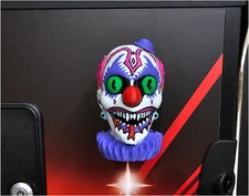 House of Horrors Evil Clown Cover for 1.5" Plunger / AtGames Pinball Cabinet