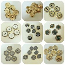 Brass Button Collection New Season Price Per 5 Buttons
