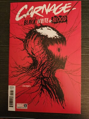 Carnage Black White & Blood #1 (2021) Patrick Gleason Webhead Variant | NM