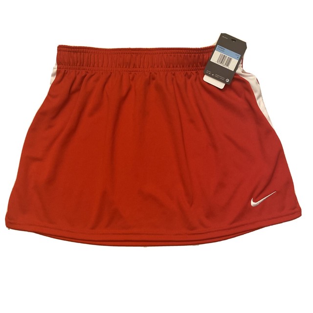 Nike Stock Lacrosse Field Hockey Skirt Kilt Women's Medium Red Ct3119