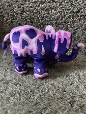 Pop Art Soft DAHLI 07 Drippy Skull Elephant Minis Plush
