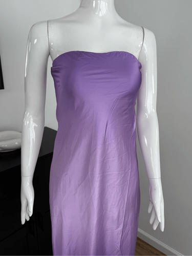 SNDYS Womens Ombre Angel Maxi Dress Purple Size Small - Picture 6 of 14