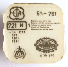 ETA Balance Complete 721 N, 5 1/4, Cal. 761 - SEALED NOS