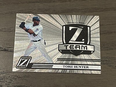 2005 Donruss Zenith Z-Team Torii Hunter #ZT-19 Minnesota Twins