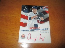 ANTHONY KAY 2015 Panini USA Baseball RED INK AUTO #21/25 Autograph Mets UConn