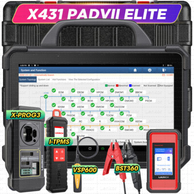 LAUNCH X431 PADVII Pad 7 Pro X-PROG3 Truck Diagnostic Scanner Key Programming