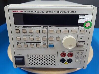 Advantest R6244: DC Voltage Current Source/Monitor (0078) | eBay Advantest R6244: DC Voltage Current Source/Monitor (0078) | eBay