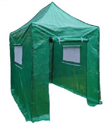 Gewächshaus faltbar 270x180x210cm mit Tür und Fenstern 2690