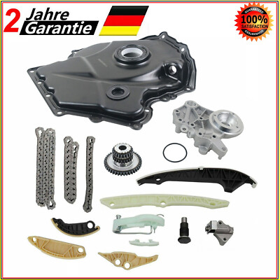 Steuerkettensatz + Gehäuse + Lagerbock Satz 1.8 TFSI 2.0TFSI AUDI VW Seat Skoda