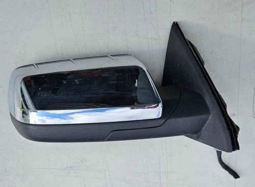 2009-2012 Ford Flex Heated Mirror Passenger Right Chrome Puddle Folding 10 11
