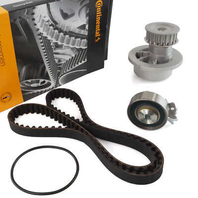 CONTI Zahnriemen Spannrolle + Wapu für Astra F G Vectra Corsa Kadett E 1.4 1.6