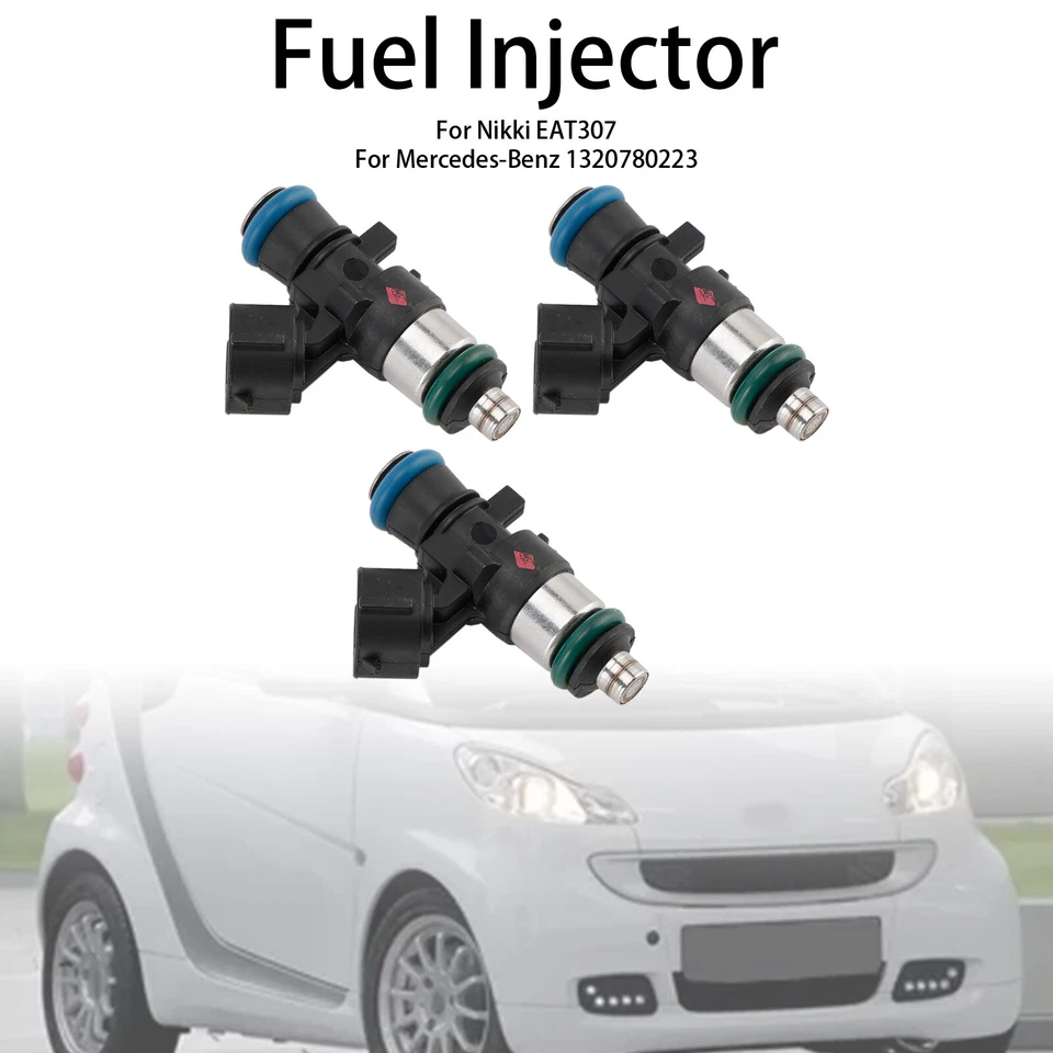 Fuel Injector FOR SMART FORTWO 2008-2015 Mercedes-Benz Mitsubishi 1465A129 3pcs — 第 3/4 张图片