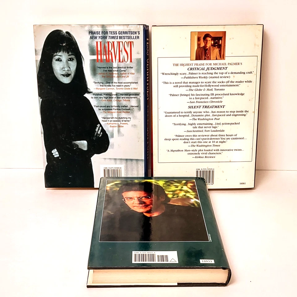 T. Gerritsen M. Palmer J. Kellerman Three Book Lot Drama Medical Crime Thriller - Imagem 2 de 4