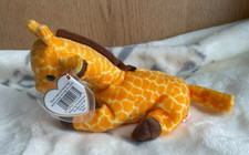 Ty Beanie Baby Twigs the Giraffe DOB 5/19/95 with tag protector