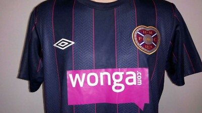 HEART OF MIDLOTHIAN HEARTS 2011/2012 TRAINING FOOTBALL SHIRT