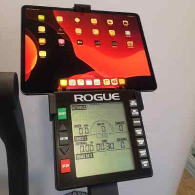 ERGTAB tablet holder for Rogue Bike ECHO (with V1 or V2 console)