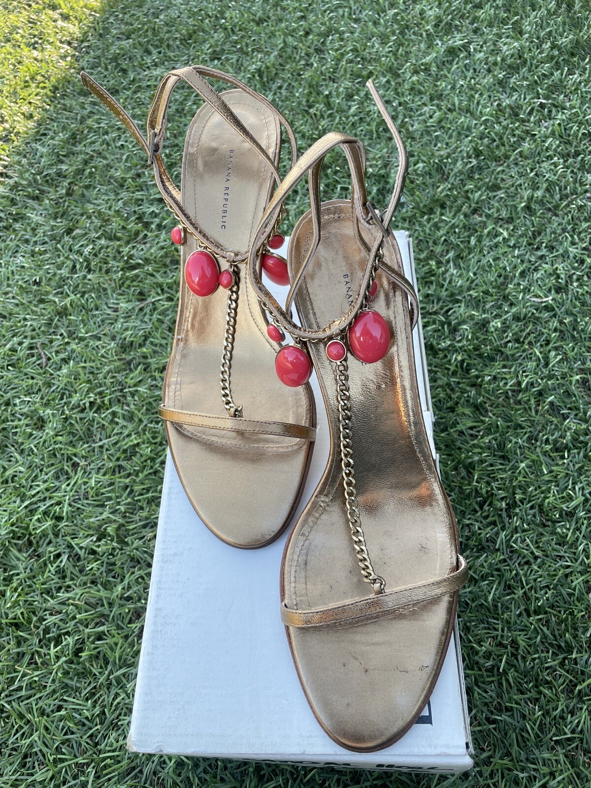 Womens Shoes Banana Republic Silver Shoes Banana Republic Shoes - Main Image