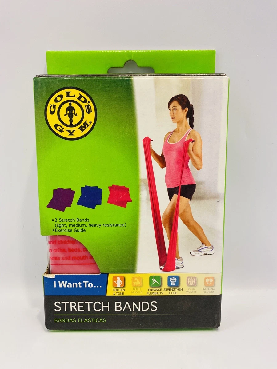 Gold's gym online elastic bands