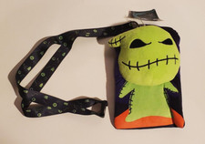 DISNEY NIGHTMARE BEFORE CHRISTMAS FPLUSH OOGIE BOOGIE ZIPPER POUCH LANYARD STRAP