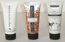 Beekman 1802 Goat Milk Hand Cream 2.0 oz each Set Of 3 Brand New Sealed