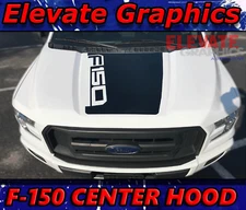 For Ford F-150 Stripes Center Hood 3M Graphics Vinyl Decals Stickers 2015-2020