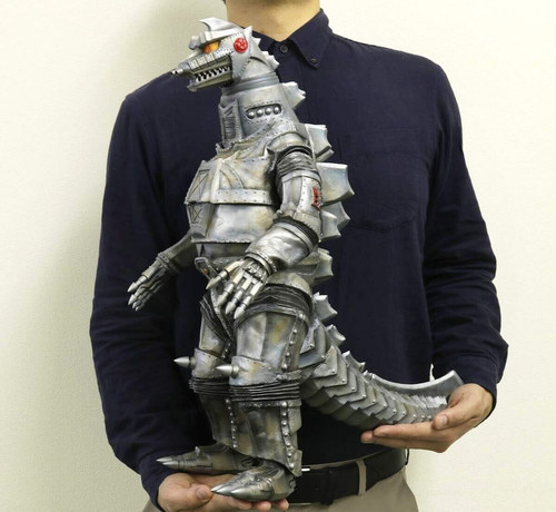X-PLUS Gigantic Series Mechagodzilla 1974 Figure Gyokusendo Secret Base H 19.3" - Picture 3 of 12