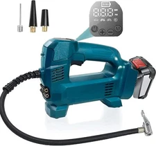 Electric Air Pump for Bosch 18V PBA Battery Cordless Air Inflator with LED Light
