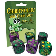 Chibithulhu D6 Dice Set (6) Steve Jackson Gam...