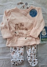 Lot NWT Baby Girl Gerber Organic Baby Clothes Layette Set Onesies  Mittens Pink