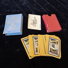 1920 Air-Cushion 606 Gold Edges U.S. Playing Card Univ of Pittsburg The Ripples