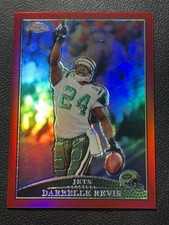 2009 Topps Chrome #TC47 Darrelle Revis RED REFRACTOR /25 Jets HOF