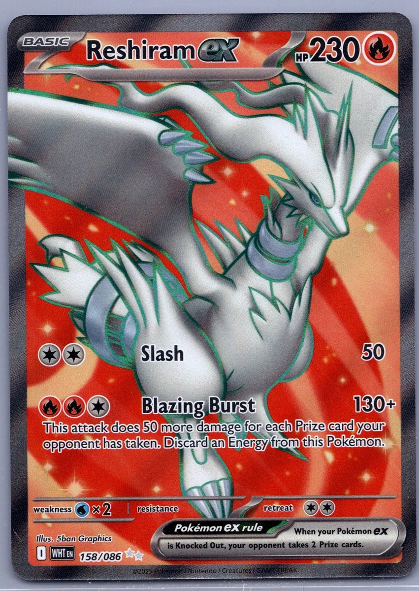 Reshiram Ex for sale | eBay