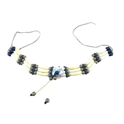 Southwestern Tribal Beaded Necklace Hemp String