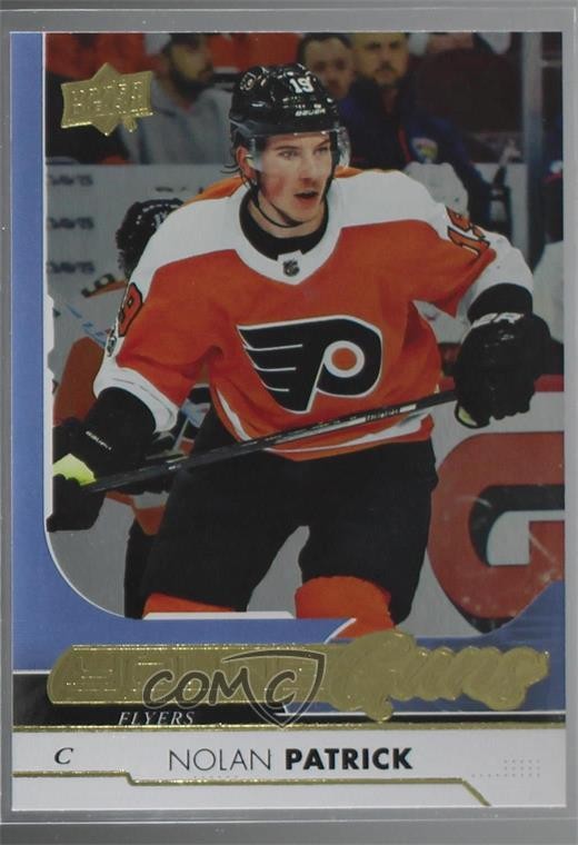 2017-18 Upper Deck Young Guns Silver Foil Nolan Patrick #455 Rookie RC