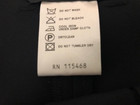 Moyuru cropped black pants, paper bag waist, tapered legs,  low crotch — photo 7