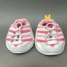 Build a Bear Workshop BABW Skechers Tennis Shoes Pink White