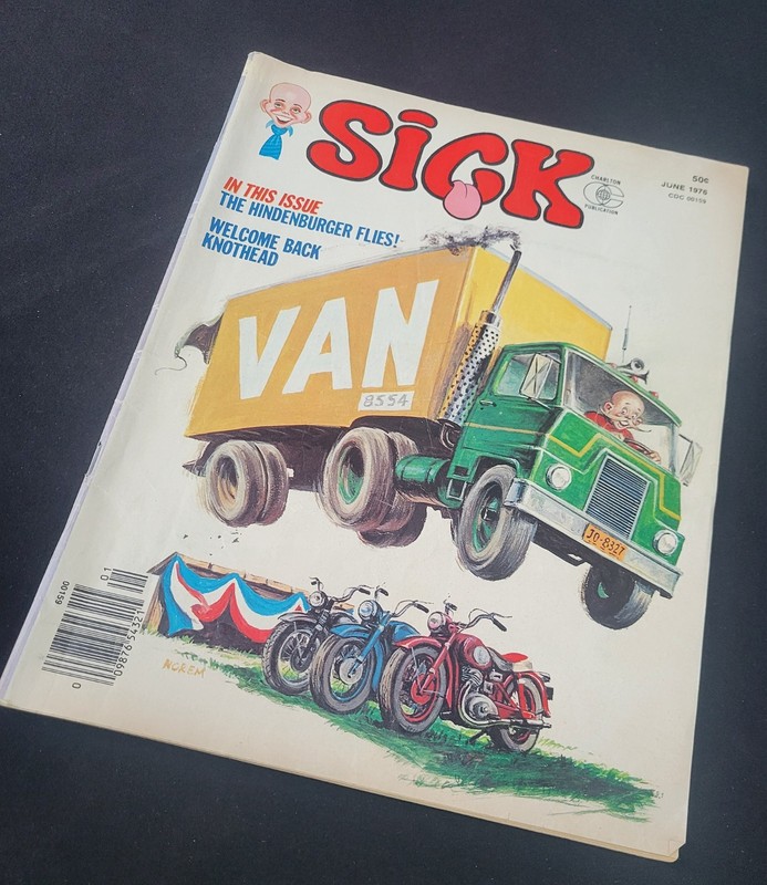 Sick Magazine June 1976 Welcome Back Kotter