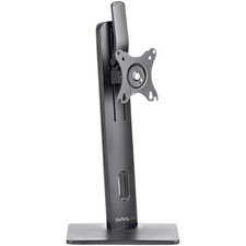 Image of StarTech.com Free Standing Single Monitor Mount - Height Adjustable Monitor Stan