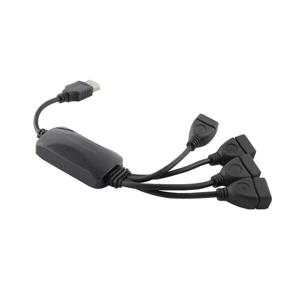 3Pcs USB Hub Splitter Under $5! Yrmaups USB 2.0 Hub Splitter, 3-Port USB Extension Hub For