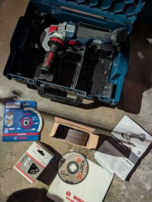 Bosch X-LOCK Akku-Winkelschleifer GWX 18V-10 C L-BOXX