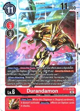 Digimon TCG ST13-05 Durandamon Super Rare Sinister Order Card Game