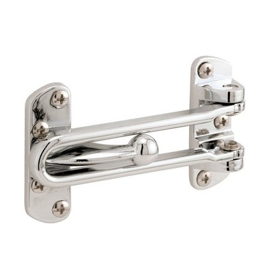 Prime-Line U 9900 Diecast Security Swing Bar Lock for Hinged Swing-In Doors, ...